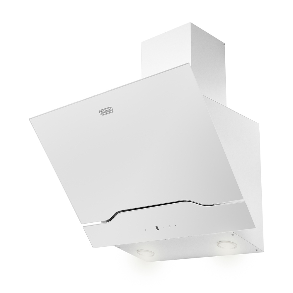 Изображение товара Наклонная вытяжка DeLonghi Linea 615 BB 60 см белая сенсорная