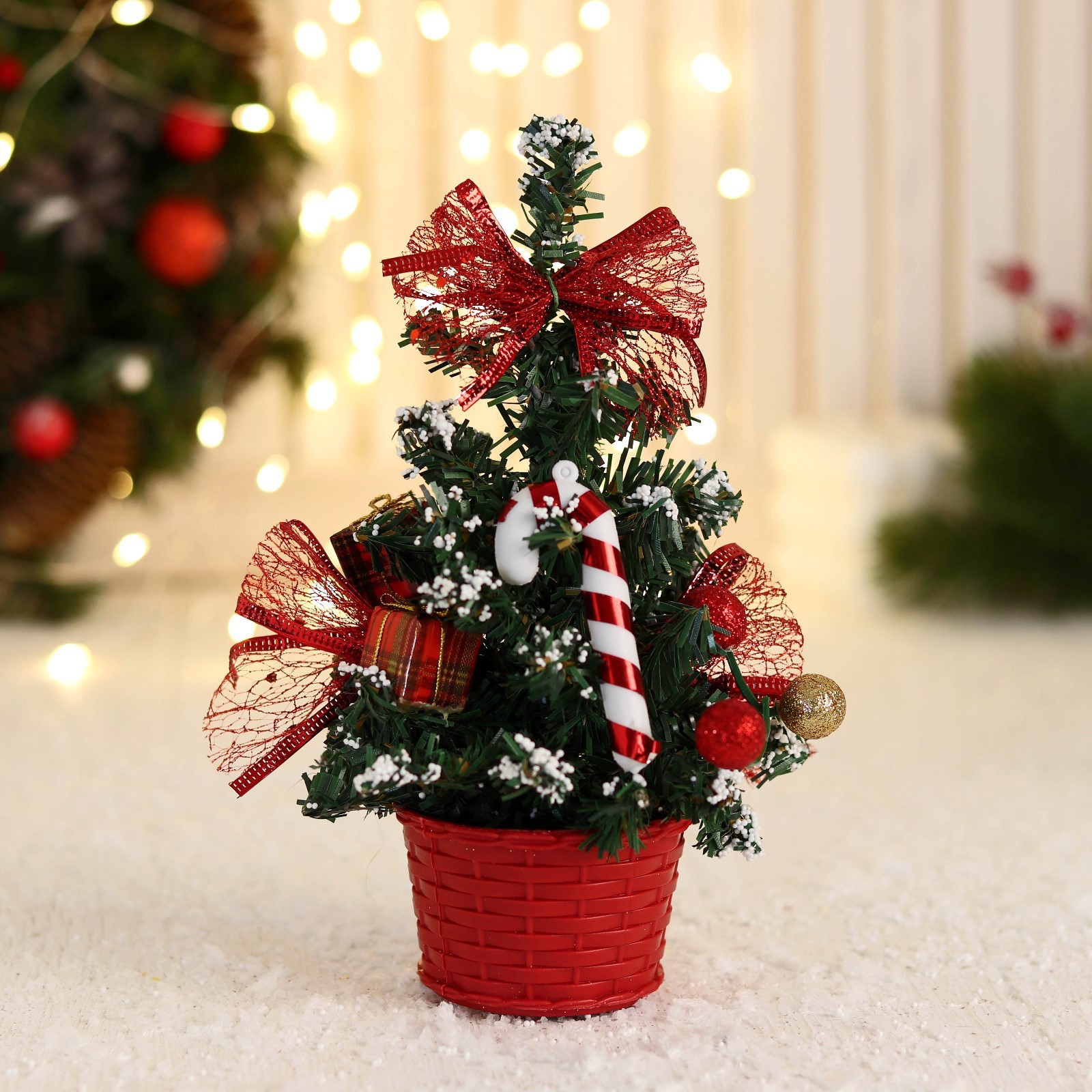 Изображение товара Ель новогодняя искусственная Зимнее волшебство 17 см