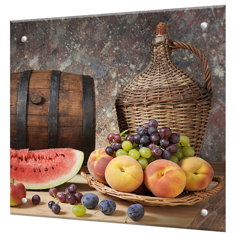 Изображение товара Стеновая панель Borntoprint Осенний натюрморт 600x500x0.4 см из закаленного стекла