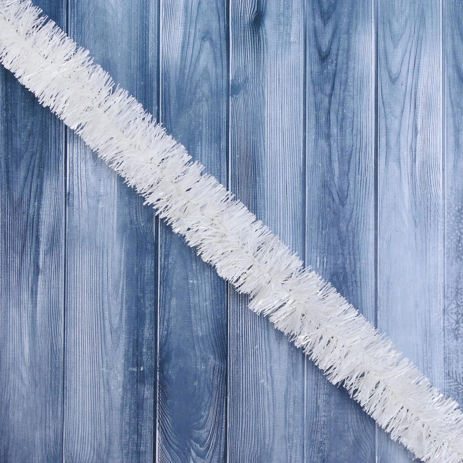 Изображение товара Мишура Жемчуг Зимнее Волшебство d 35 мм L 2м эффектное новогоднее украшение