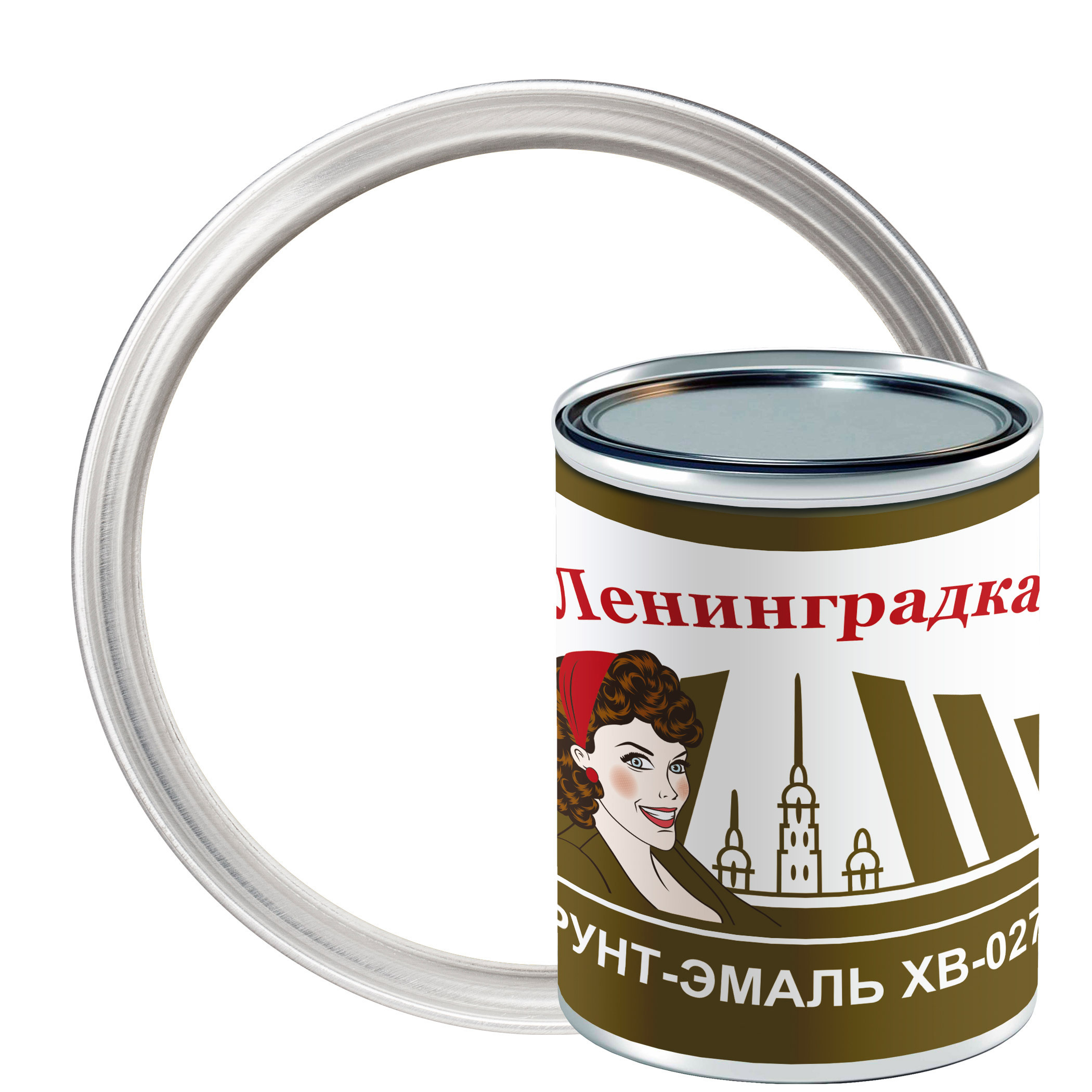 Изображение товара Грунт-эмаль Мицар ХВ-0278 белая матовая для металла 0.8 кг Изображение товара Грунт-эмаль Мицар ХВ-0278 белая матовая для металла 0.8 кг