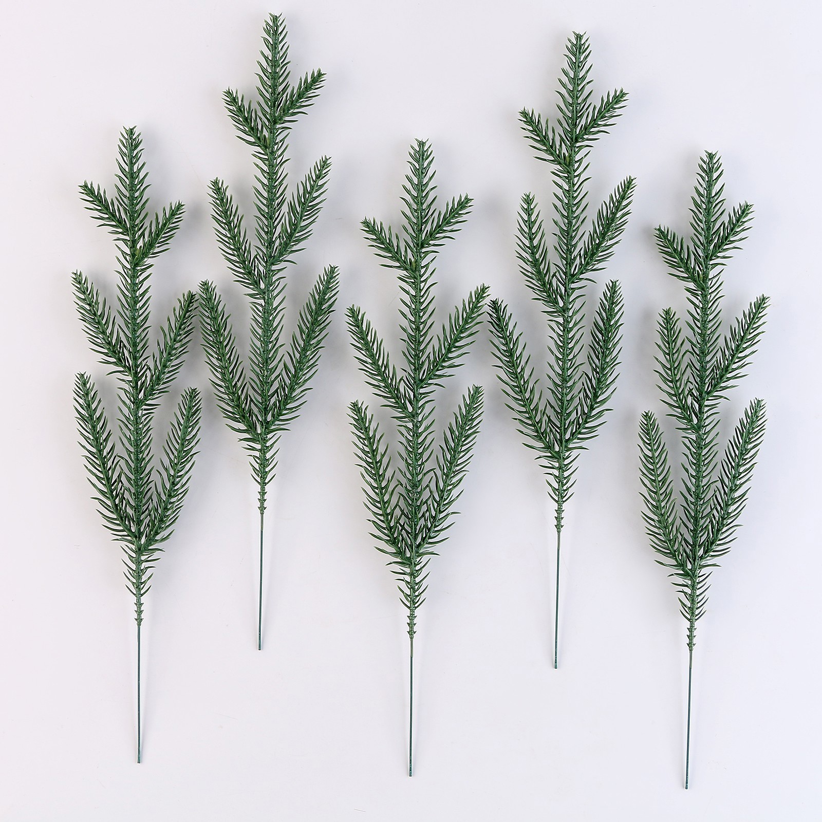 Изображение товара Декоративная рождественская ветка Веселый праздник ø 5 см с декором