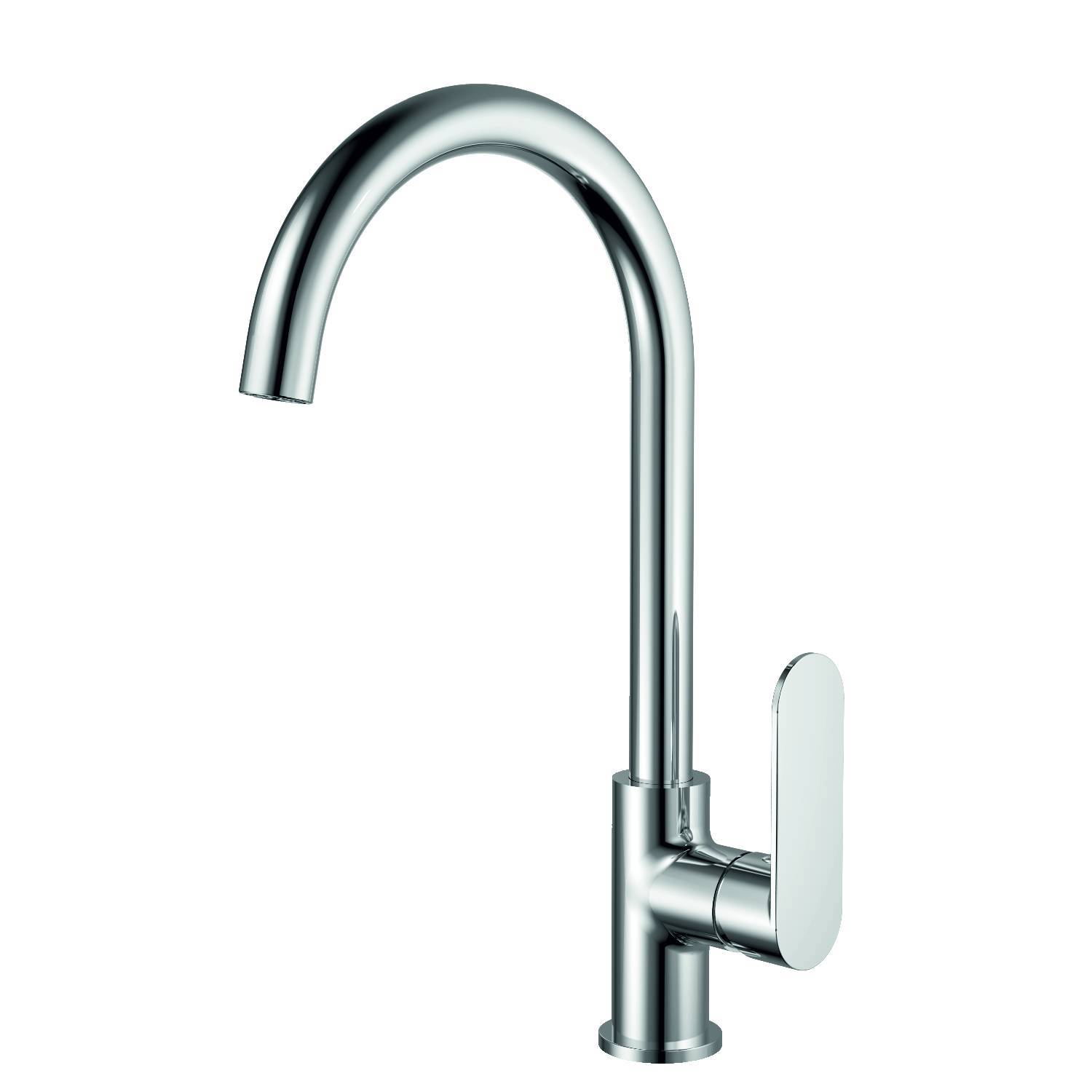 Изображение товара Смеситель кухонный RUSH LU1630-22 с поворотным изливом и водосберегающей функцией