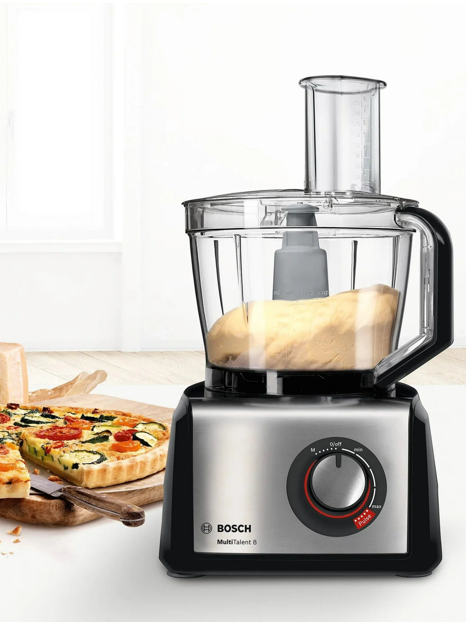 Изображение товара Кухонный комбайн Bosch MC812M865 1250 Вт серебристый/черный