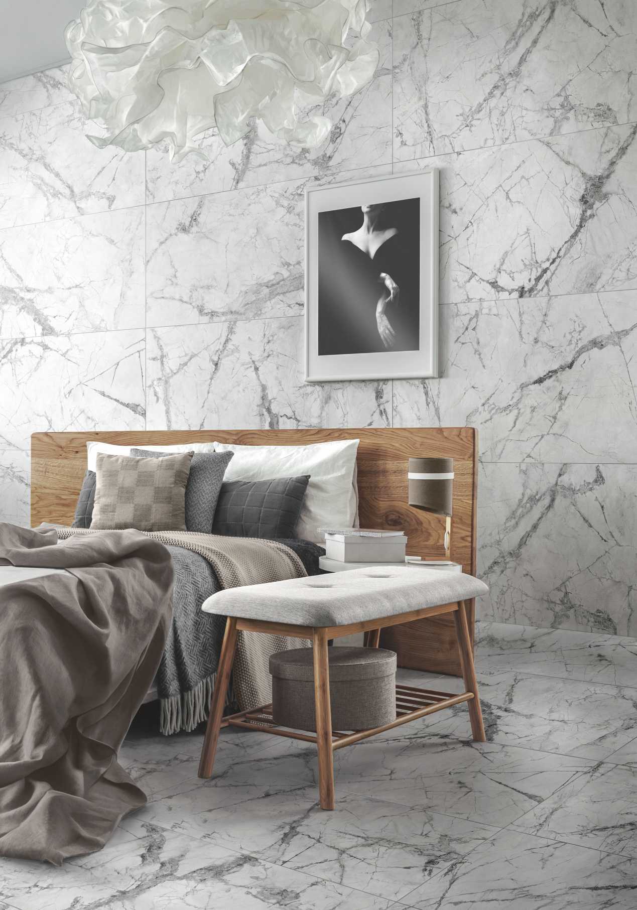 Изображение товара Керамогранит Idalgo home Люссо ID9093b054MR 60x120см 2.16 м² цвет серый, цена за упаковку