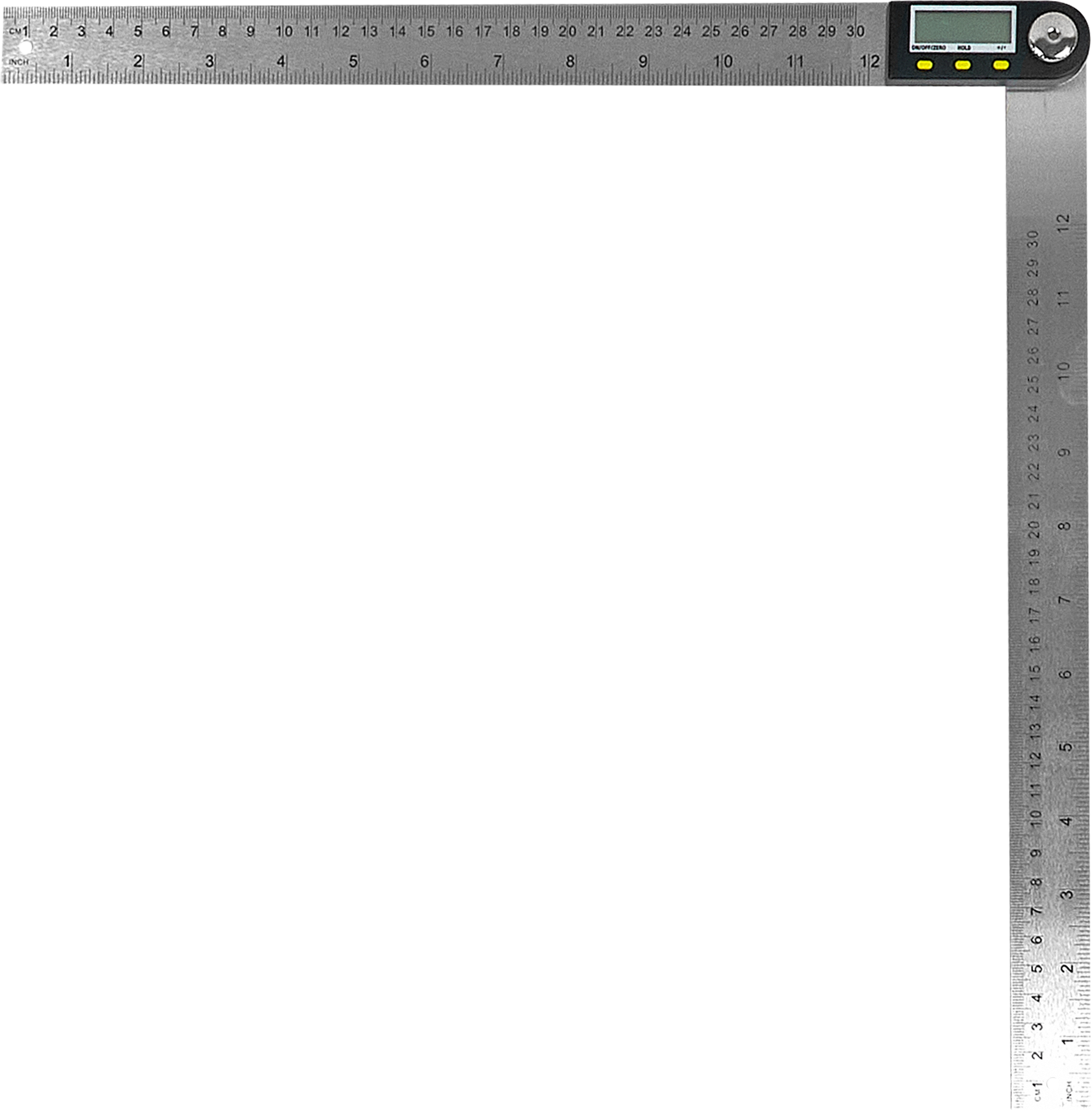 Изображение товара Электронный угломер Elitech 2210.001500, 300 мм, сталь, ЖК дисплей