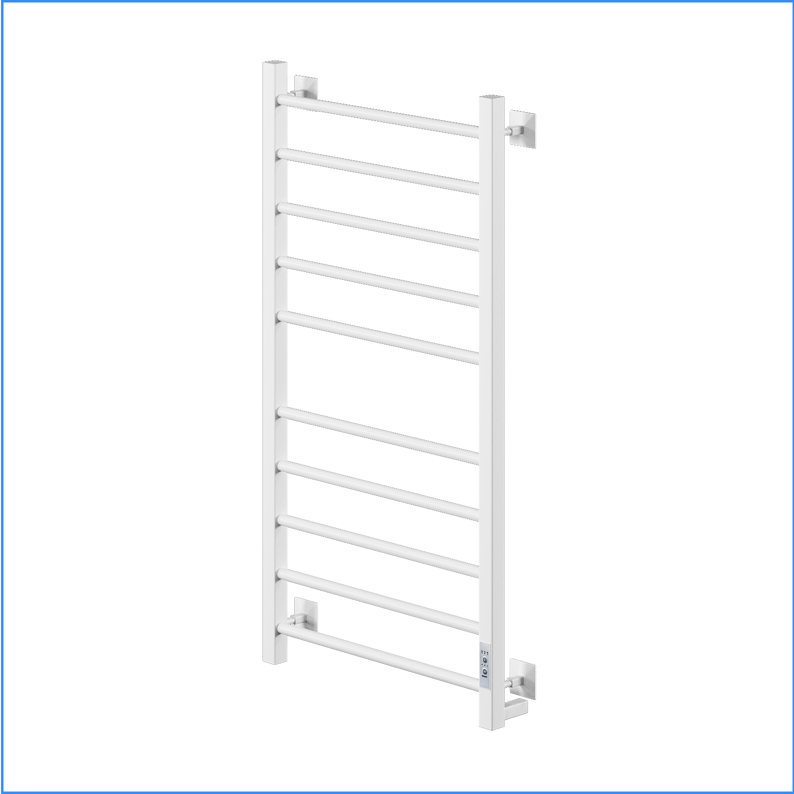 Изображение товара Электрический полотенцесушитель Ника Step-2 1000x500мм с терморегулятором белый