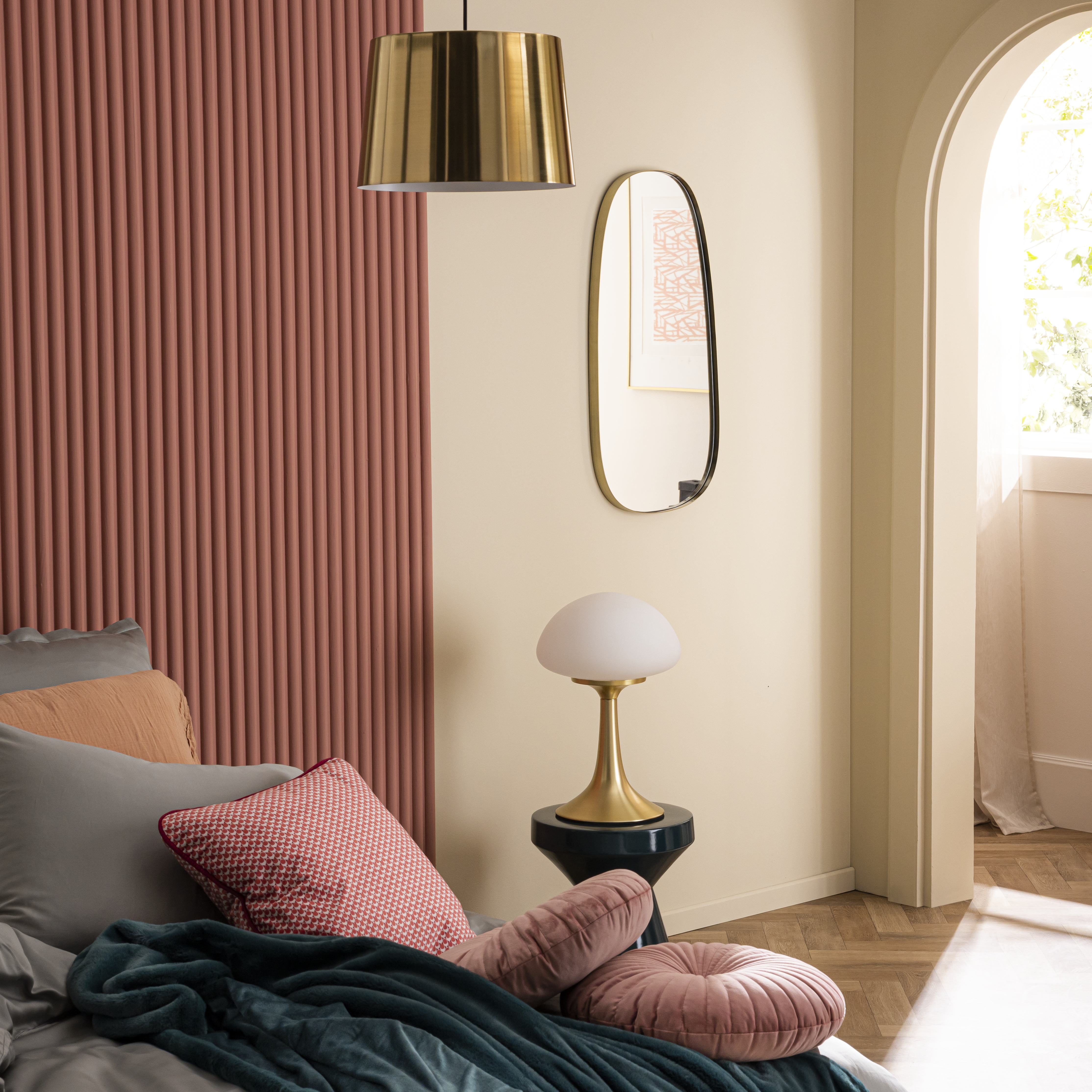 Зеркало декоративное Inspire Glam Brass прямоугольное 40x78 см - 6