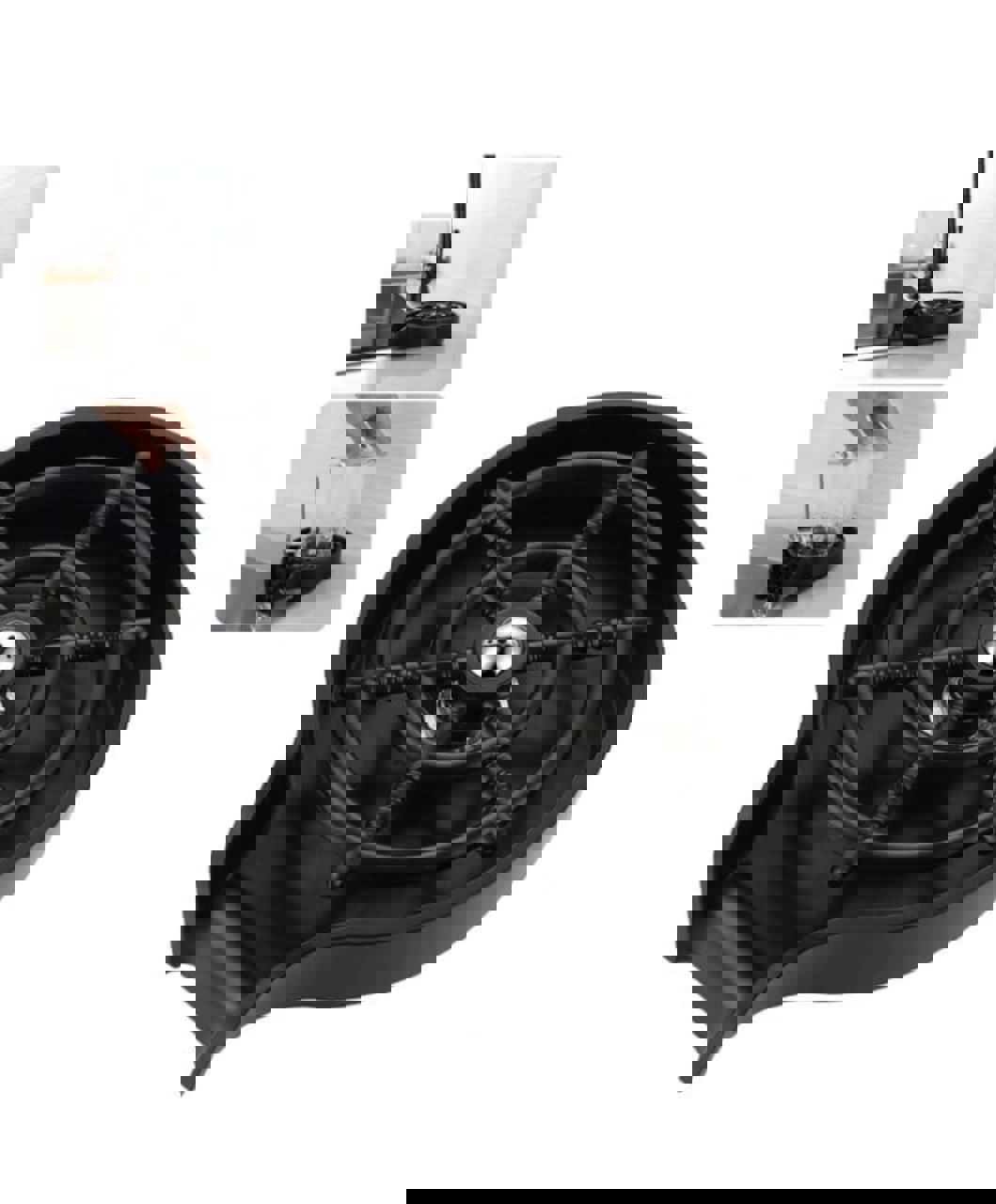 Изображение товара Ротационная мойка Oute TH59H 12x12x2.5 см нержавеющая сталь цвет черный