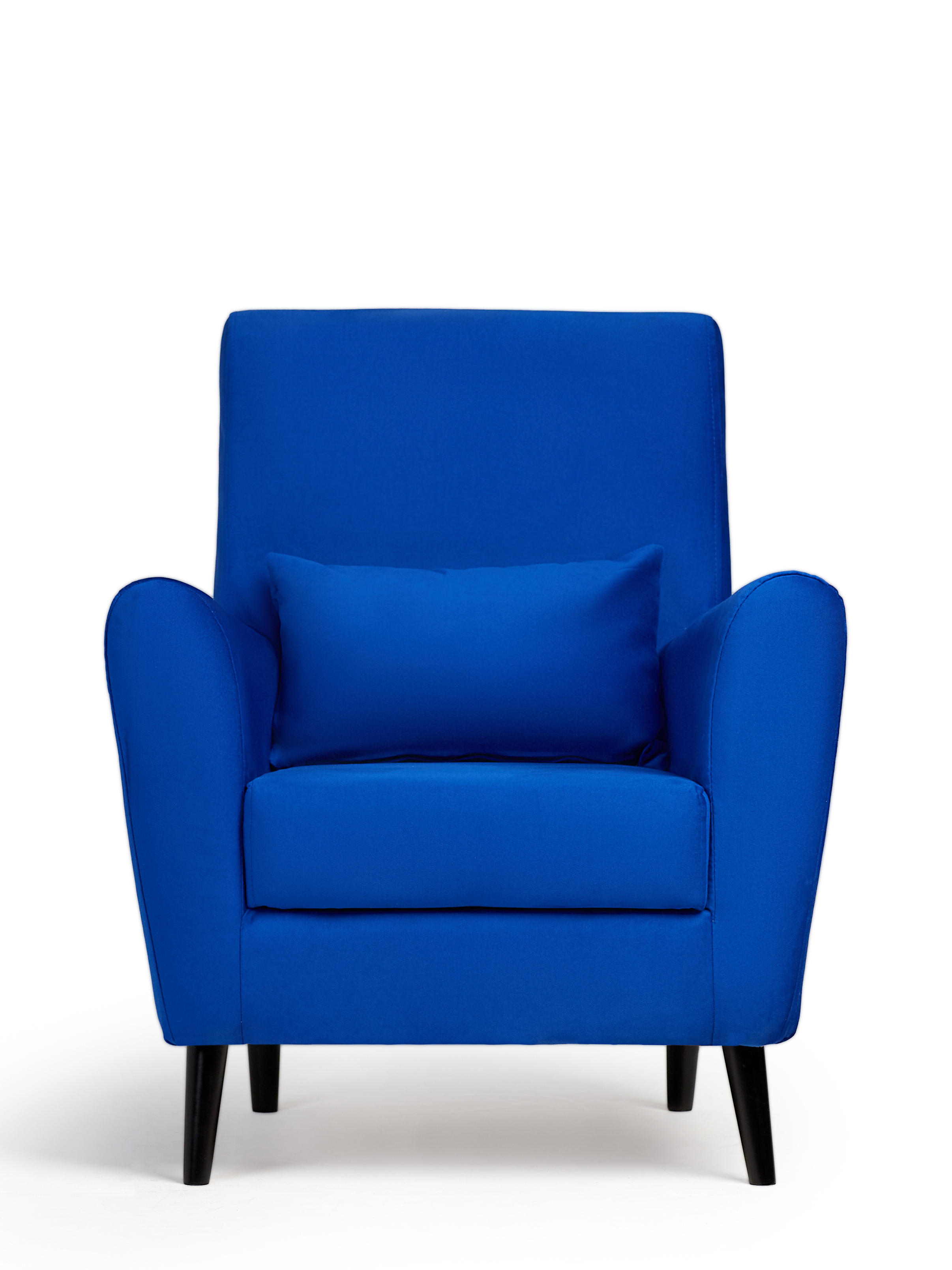 Изображение товара Кресло Либерти 75x90x70 см велюр цвет темно-синий