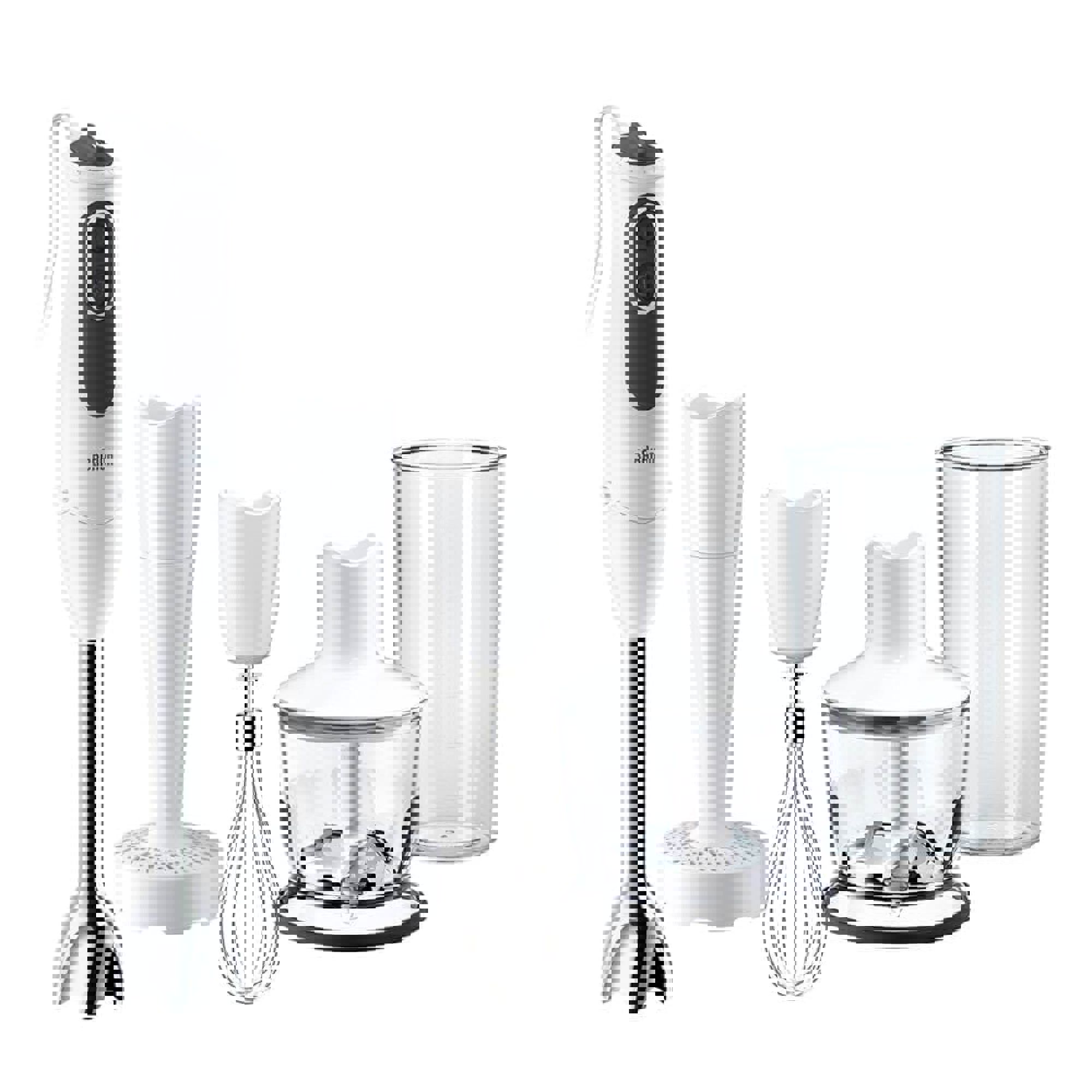 Изображение товара Погружной блендер Braun MQ3137 Sauce + 10 скоростей белый