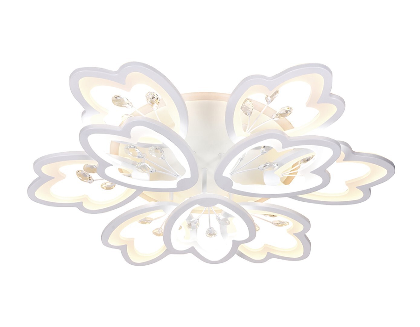 Изображение товара Люстра потолочная светодиодная Ambrella Original FA511 28W IP20 с дистанционным управлением