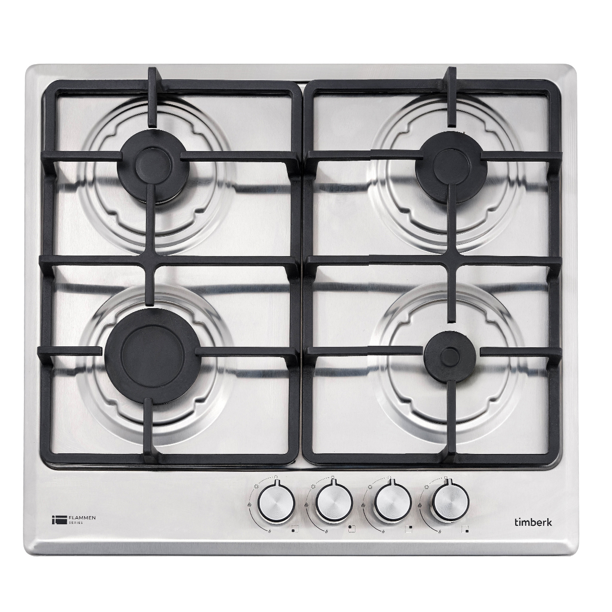 Изображение товара Газовая варочная панель Timberk T-HG4SS56 52 см 4 конфорки белая