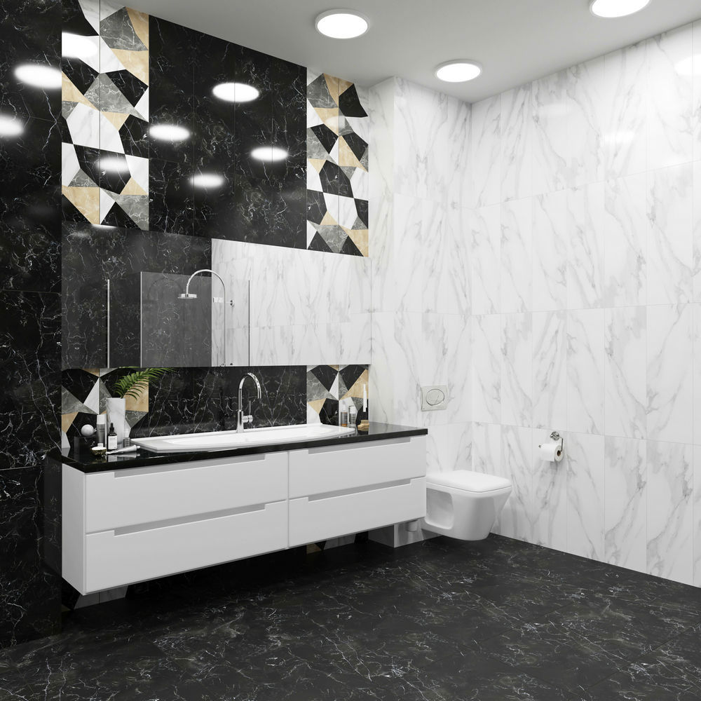 Изображение товара Настенная плитка Keramin 49 00-001717 75x25см 1.69 м² цвет черный