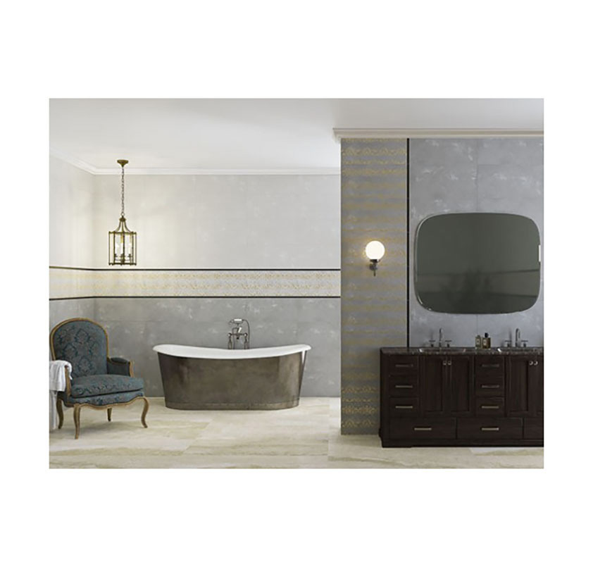 Изображение товара Настенная плитка Kerlife 1201 82 31.5x63 см серый, коллекция Luce