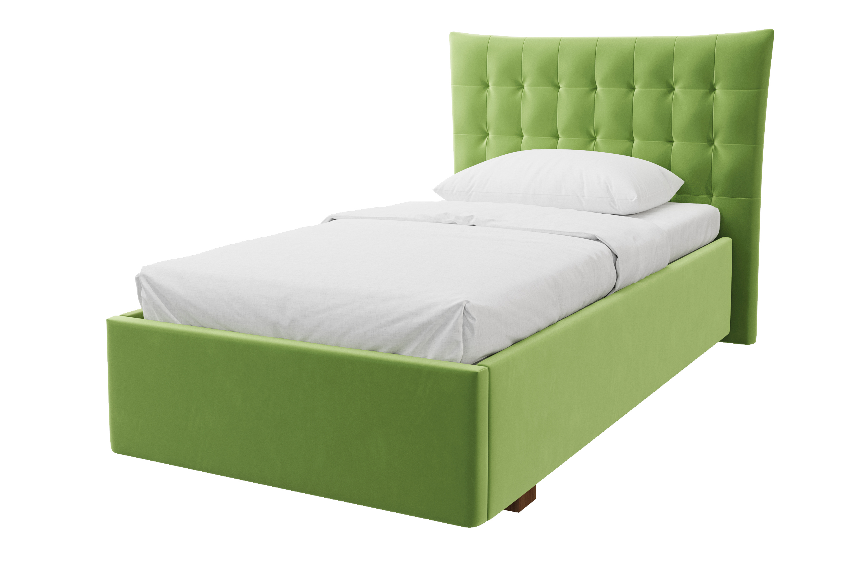 Изображение товара Кровать Costa Эмилия 100x190 см светло-зеленый ДСП с подъемным механизмом