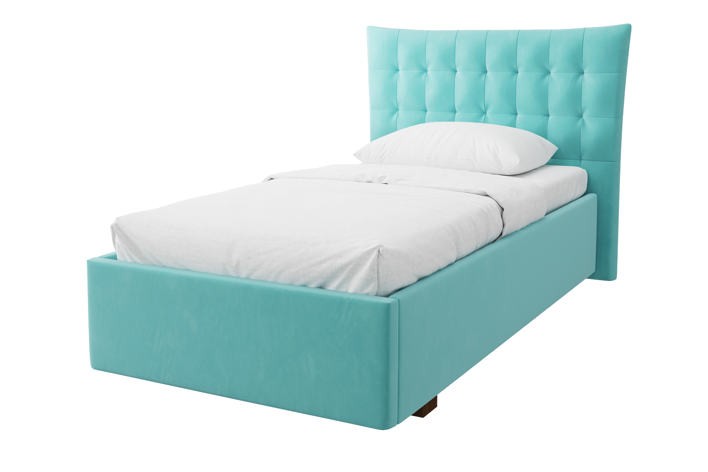 Изображение товара Кровать Эмилия 120x200 см из ДСП с подъемным механизмом и ящиком