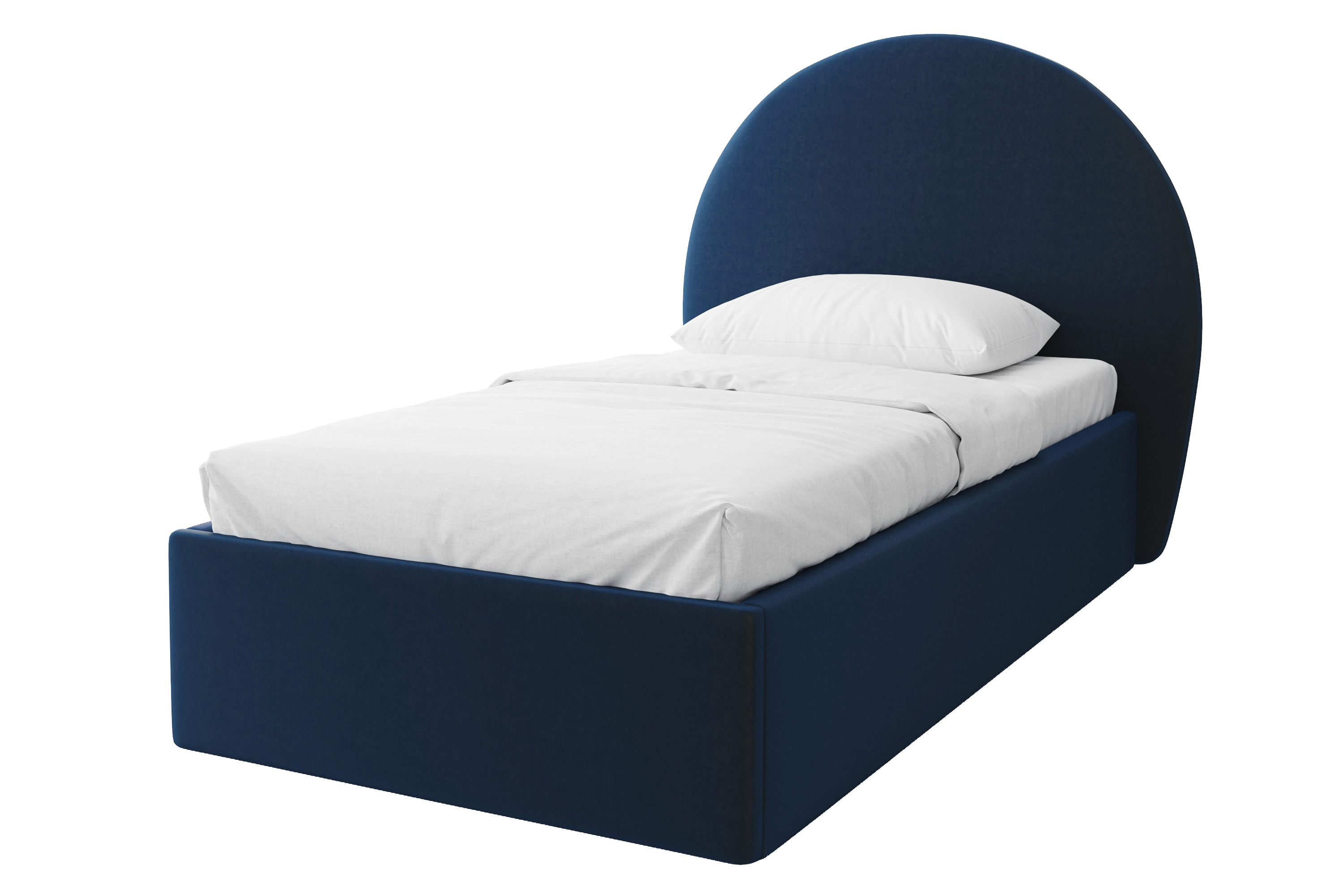 Изображение товара Кровать Costa Элегия 90x190 см с подъемным механизмом и велюровой обивкой