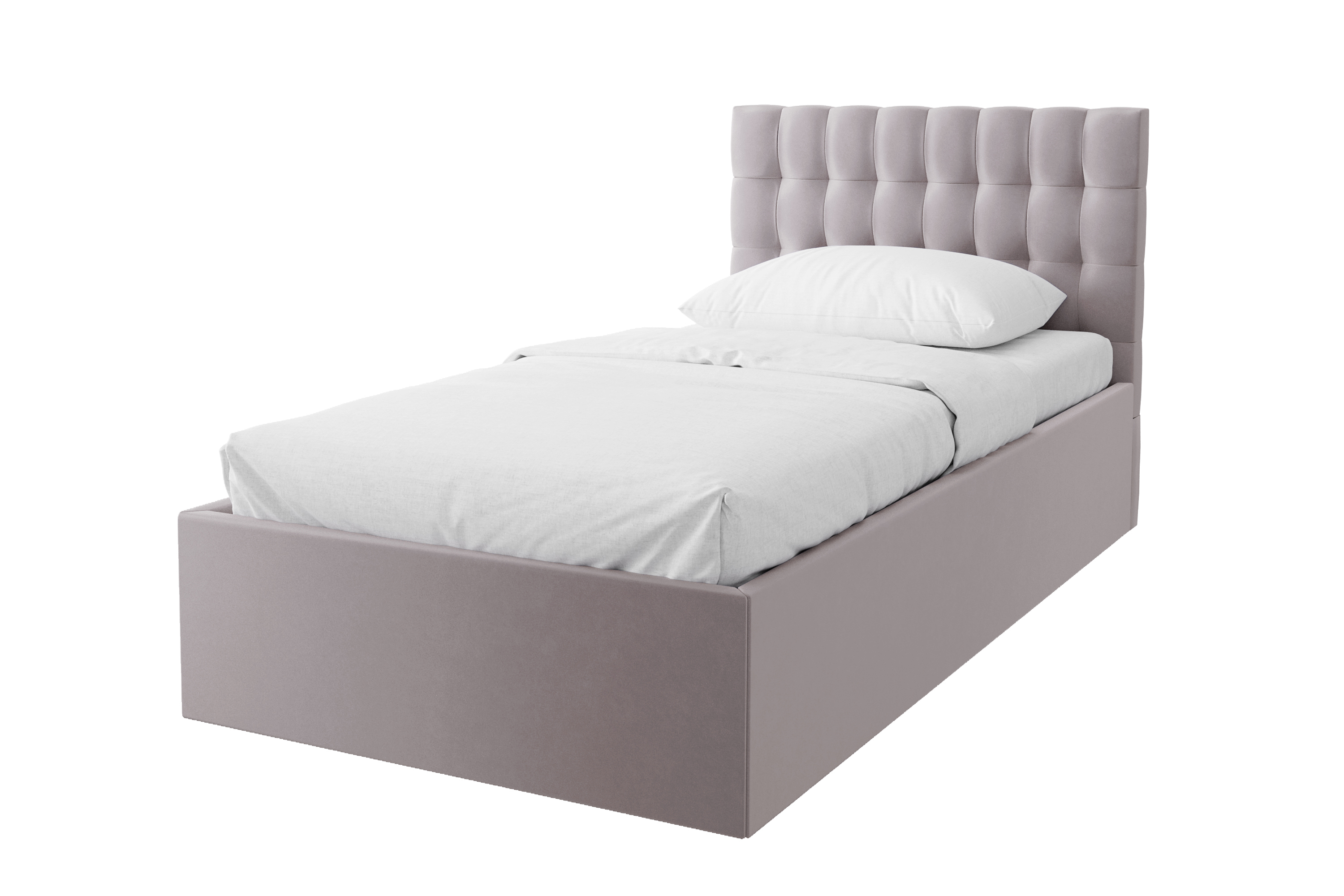 Изображение товара Кровать Costa Слим 90x190 см ДСП цвет сиреневый