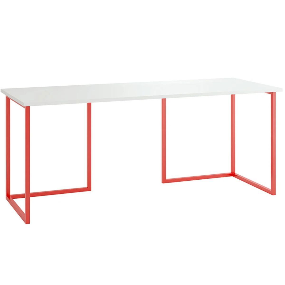 Изображение товара Компьютерный стол Огого обстановочка! Board 180x74x70 см ЛДСП белый