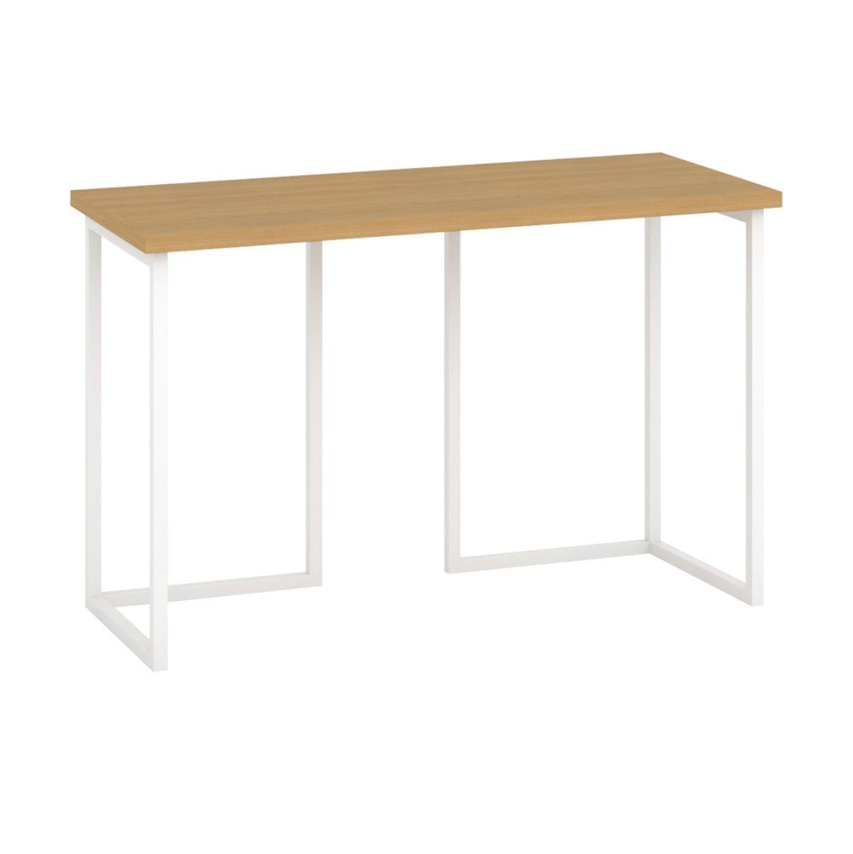 Изображение товара Компьютерный стол Огого обстановочка! Board 140x74x70 см ЛДСП цвет дуб корбидж/белый