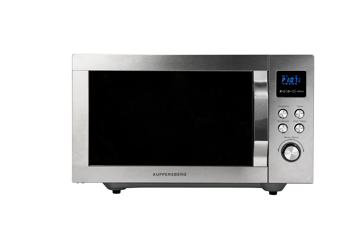 Изображение товара Отдельностоящая микроволновая печь Kuppersberg FMW 250 X 25 л 48x28.5x46.5 см цвет нержавеющая сталь