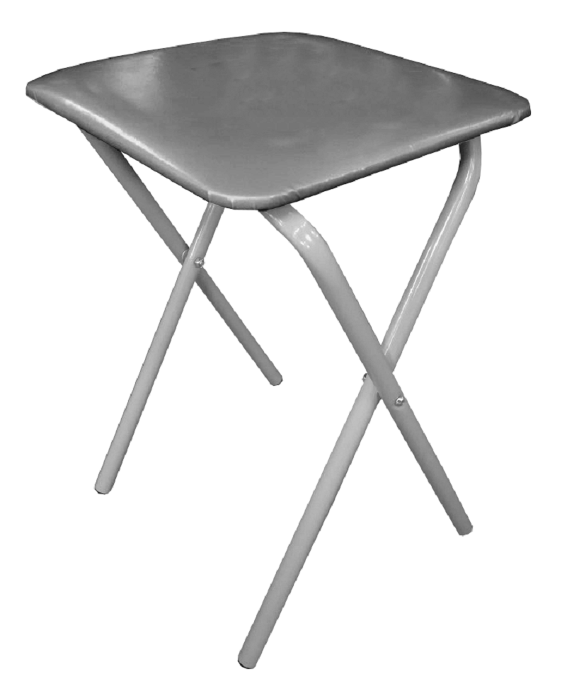 Изображение товара Табурет Laksi 30x45x30 см металл цвет серый