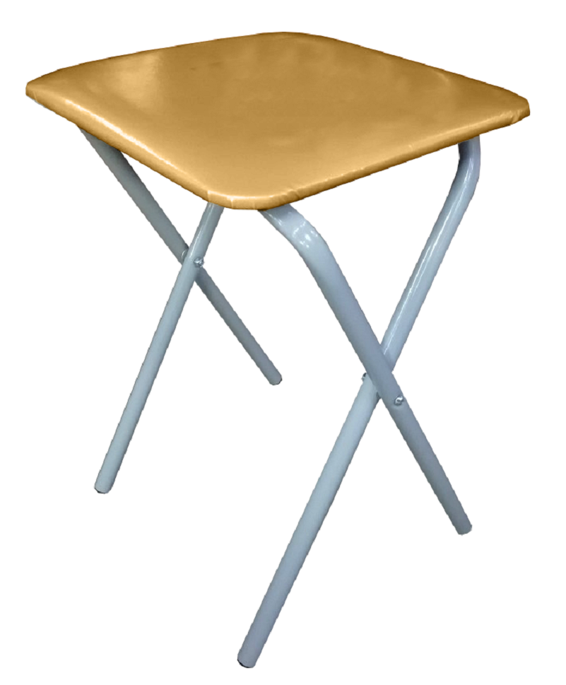 Изображение товара Табурет Laksi 30x45x30 см металл цвет бежевый