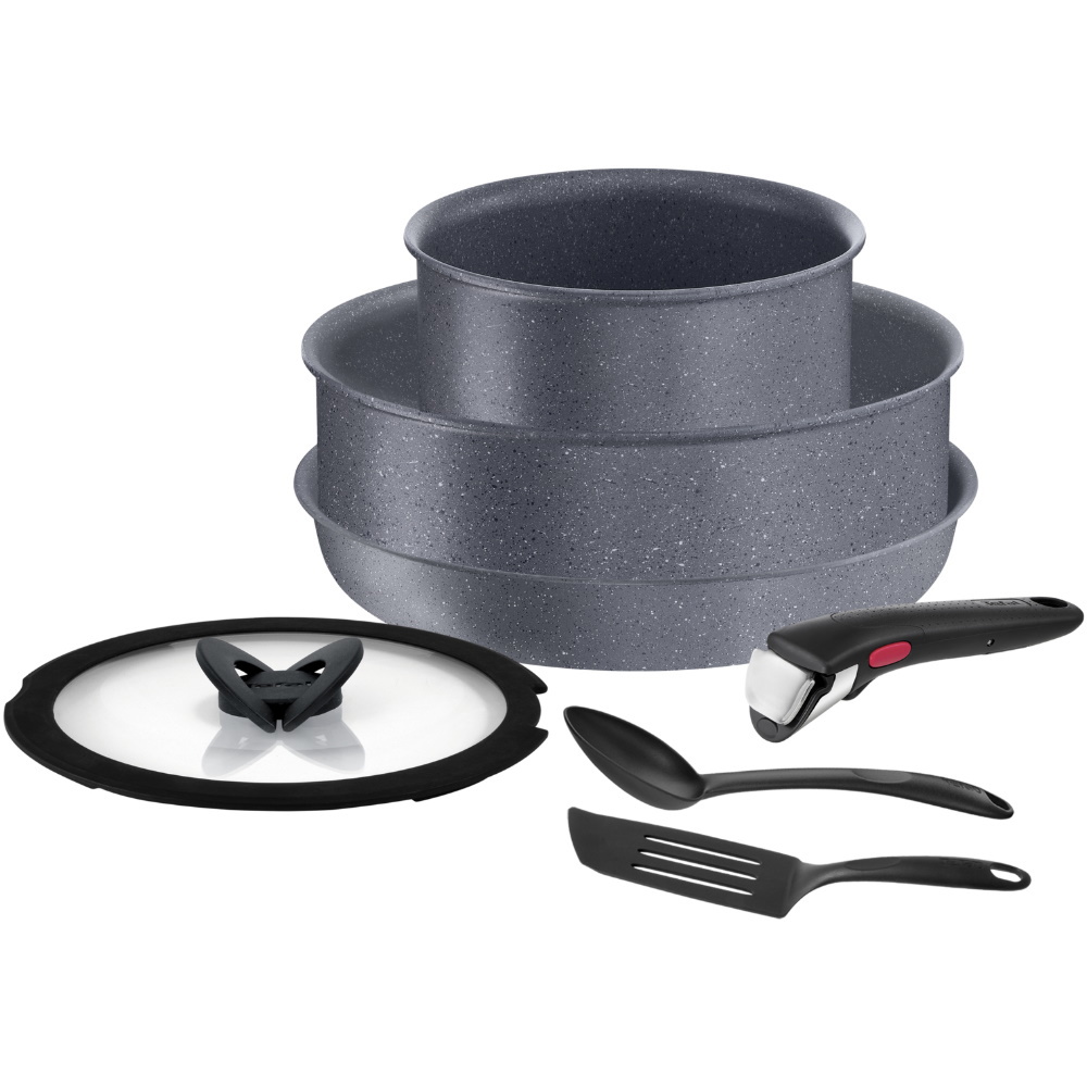 Набор посуды со съемной ручкой 7 предметов Tefal Ingenio Natural Force ...