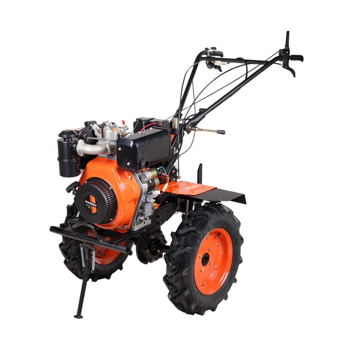 Изображение товара Дизельный мотоблок Patriot 440701530 9 л.с. с шириной 125 см и электростартером