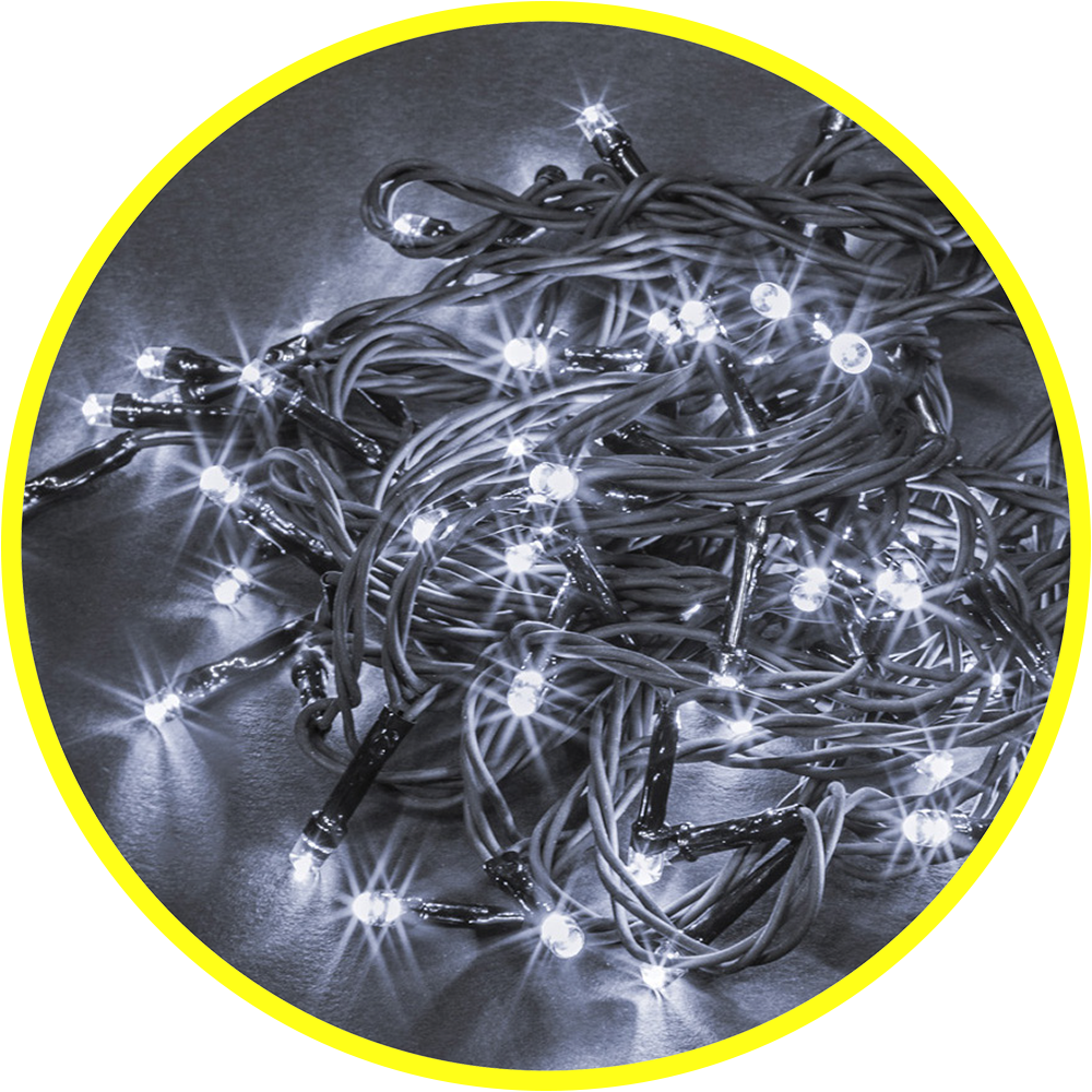 Изображение товара Гирлянда электрогирлянда Navigator 61824 800x800 м 100 LED режимов для улицы и дома