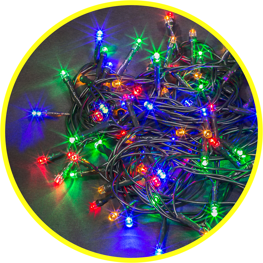 Изображение товара Электрогирлянда Navigator 61830 200 ламп 1850 м IP44 улица и интерьер