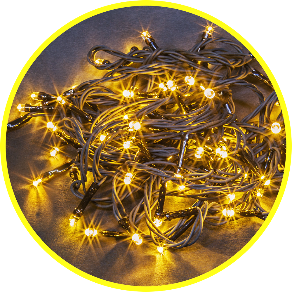 Изображение товара Электрогирлянда Navigator 61831 2000х2000 м 200 ламп 8 режимов защиты IP44