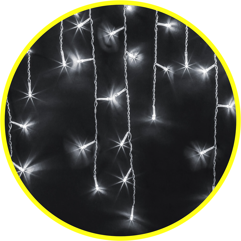 Изображение товара Электрогирлянда Navigator 14104 200x200 м 230 светодиодов IP65 для улицы и интерьера