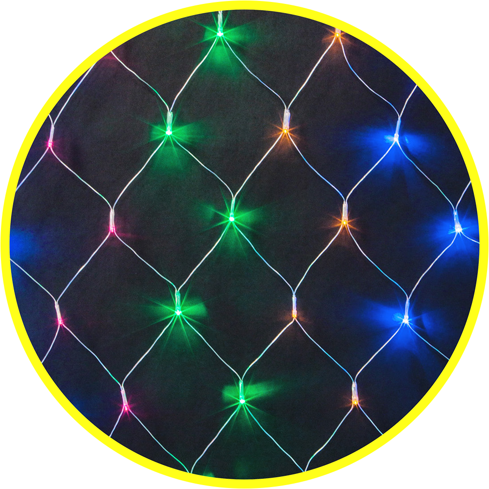 Изображение товара Электрогирлянда комнатная Navigator 61853 гирлянда 150x150 м 240 ламп прозрачный 8 режимов работы