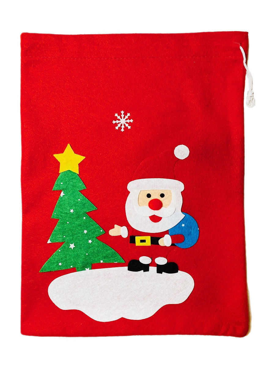 Изображение товара Мешок рождественский Магия Праздника 30x40 см нетканое полотно