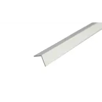 Изображение товара Профиль L-образный алюминий окрашенный 25x25x1.2x2700 мм белый