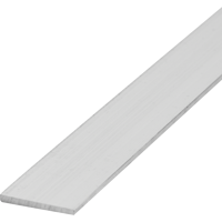 Изображение товара Полоса 15x1.5x2000 мм алюминий цвет серый