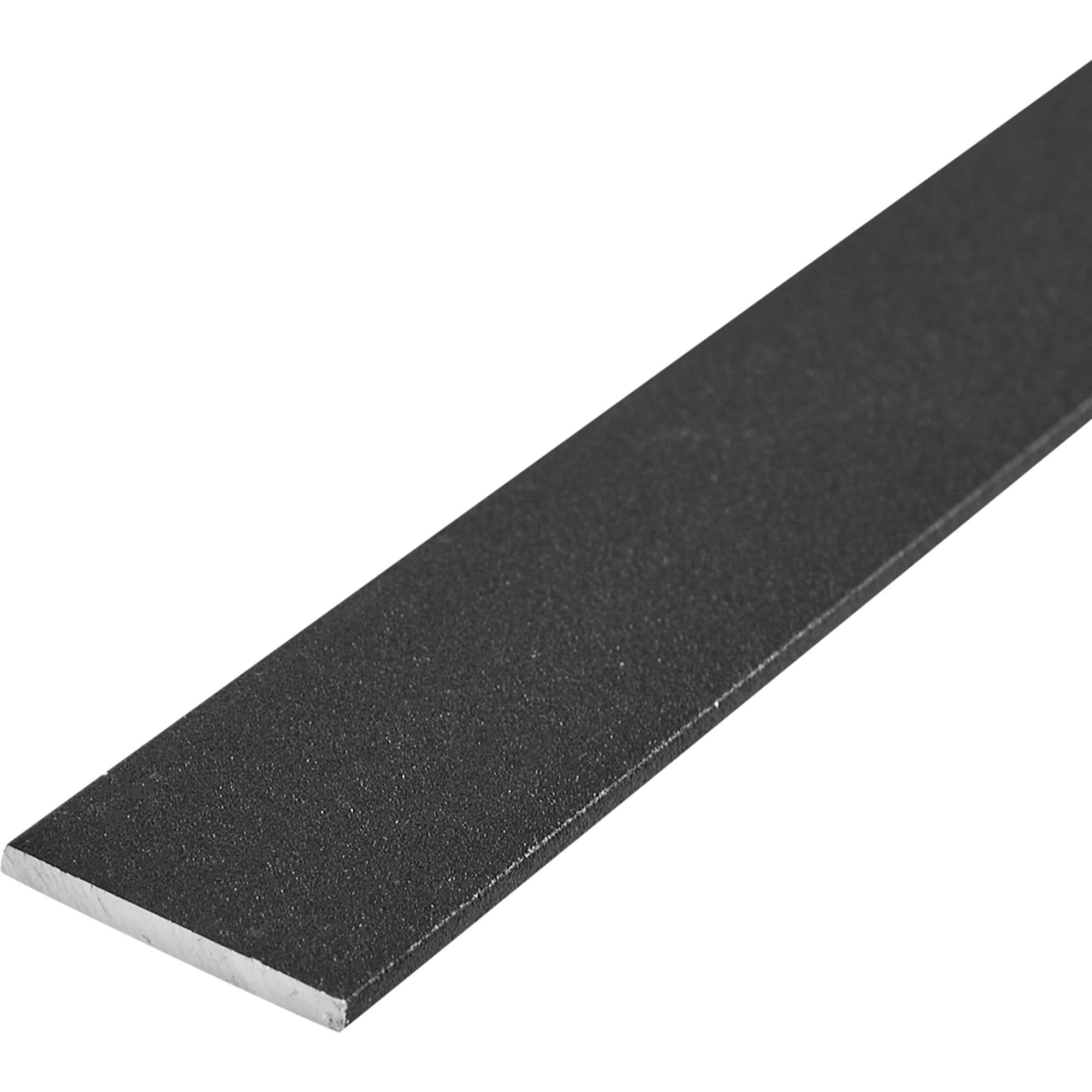 Пластина 20x2000 мм алюминий цвет черный