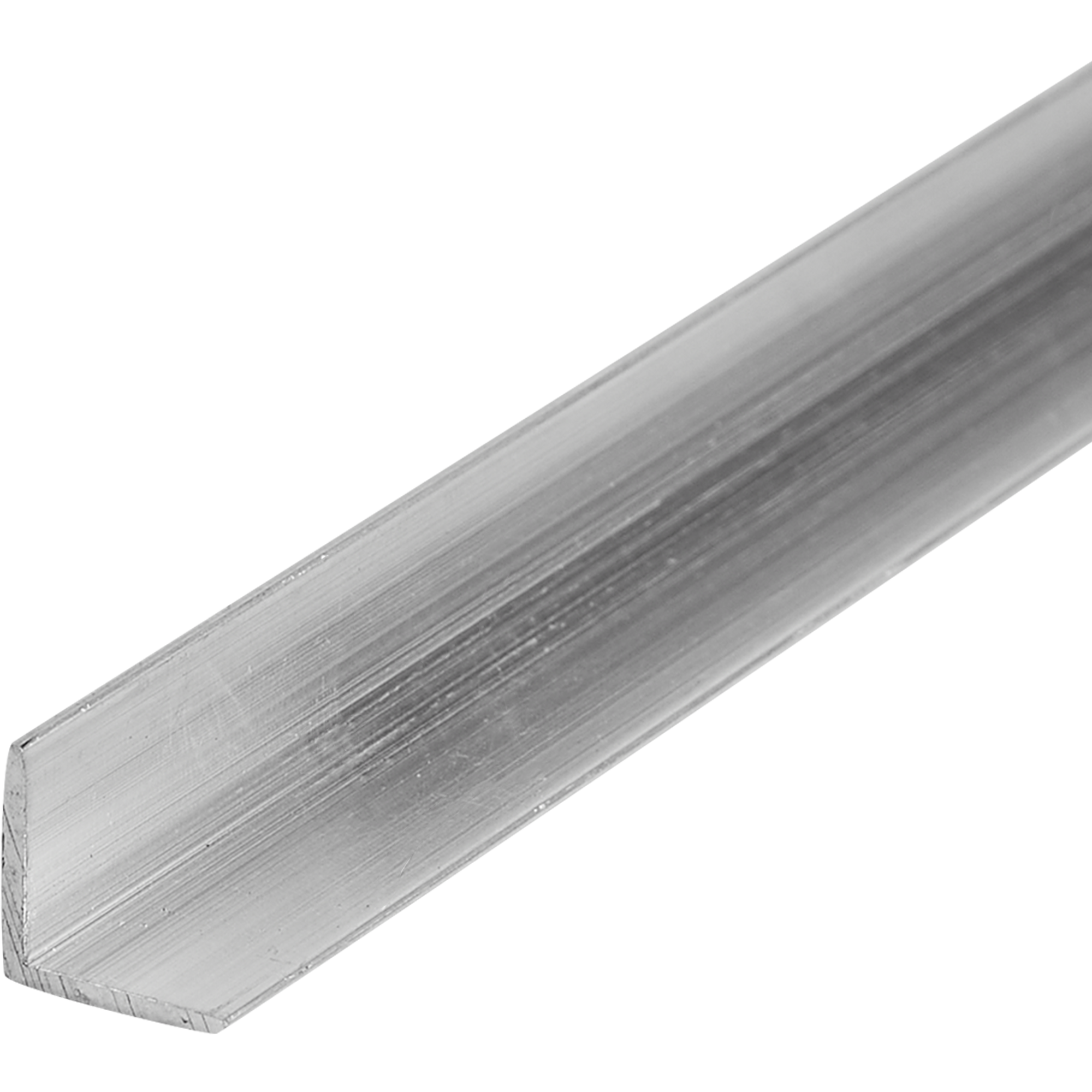 Профиль L-образный алюминий 10x10x1x2700 мм серый