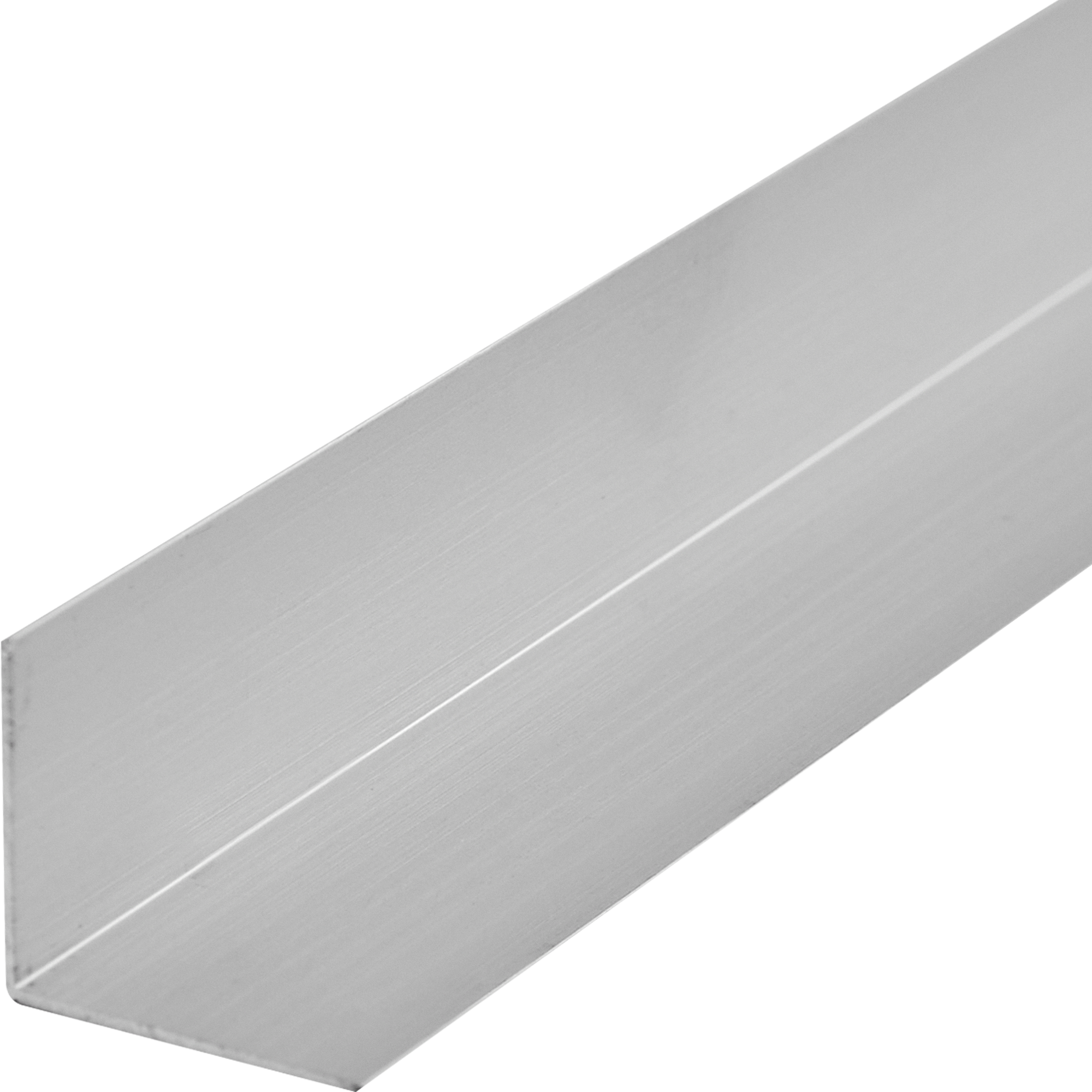 Изображение товара Профиль L-образный алюминий анодированный 20x20x1x2700 мм серебро