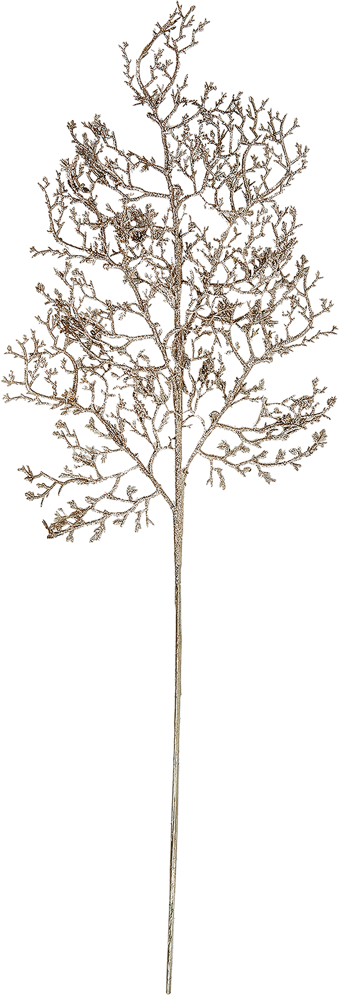 Изображение товара Новогоднее украшение праздничное Ветка 76 см цвет розовый