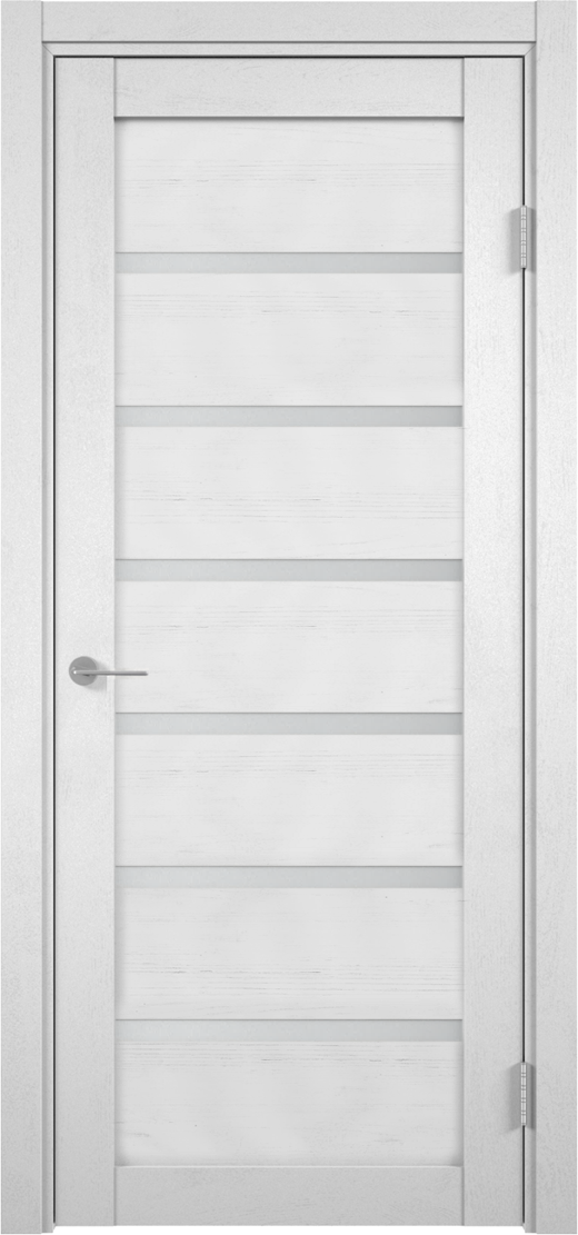 Изображение товара Дверь межкомнатная со стеклом Кельн 60x200 см финиш бумага цвет сосна арктическая с замком