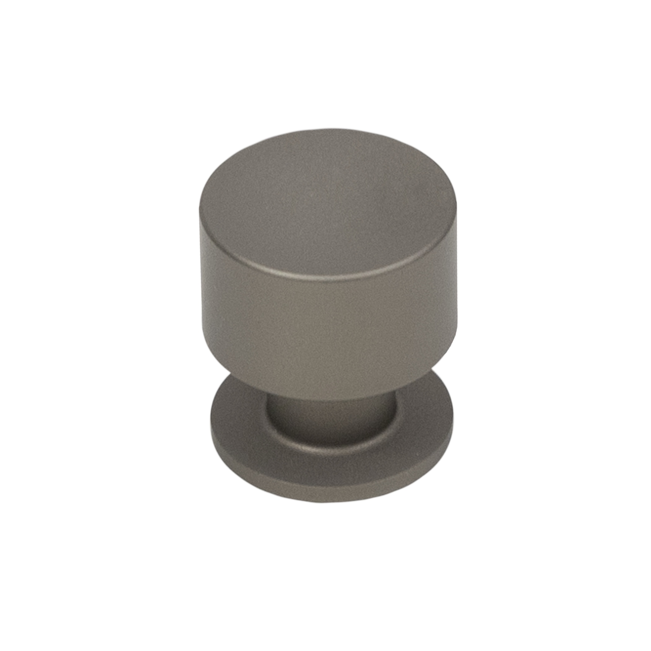 Мебельная ручка-кнопка AKS Лион никель 24 мм