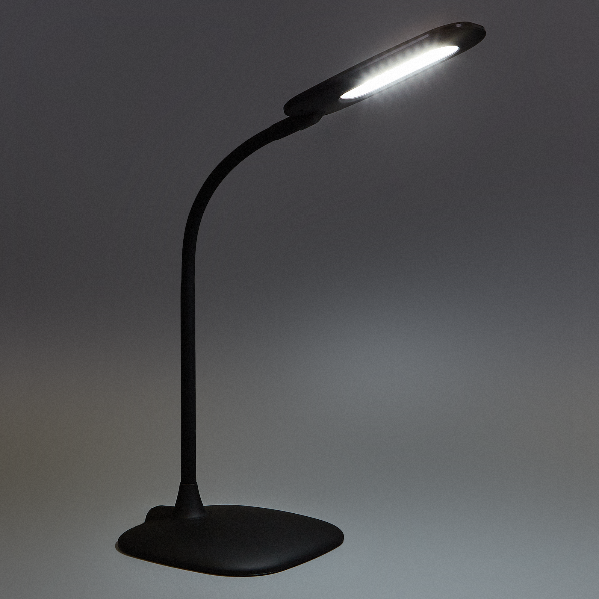 Настольная лампа светодиодная Inspire Mei холодный белый свет цвет черный