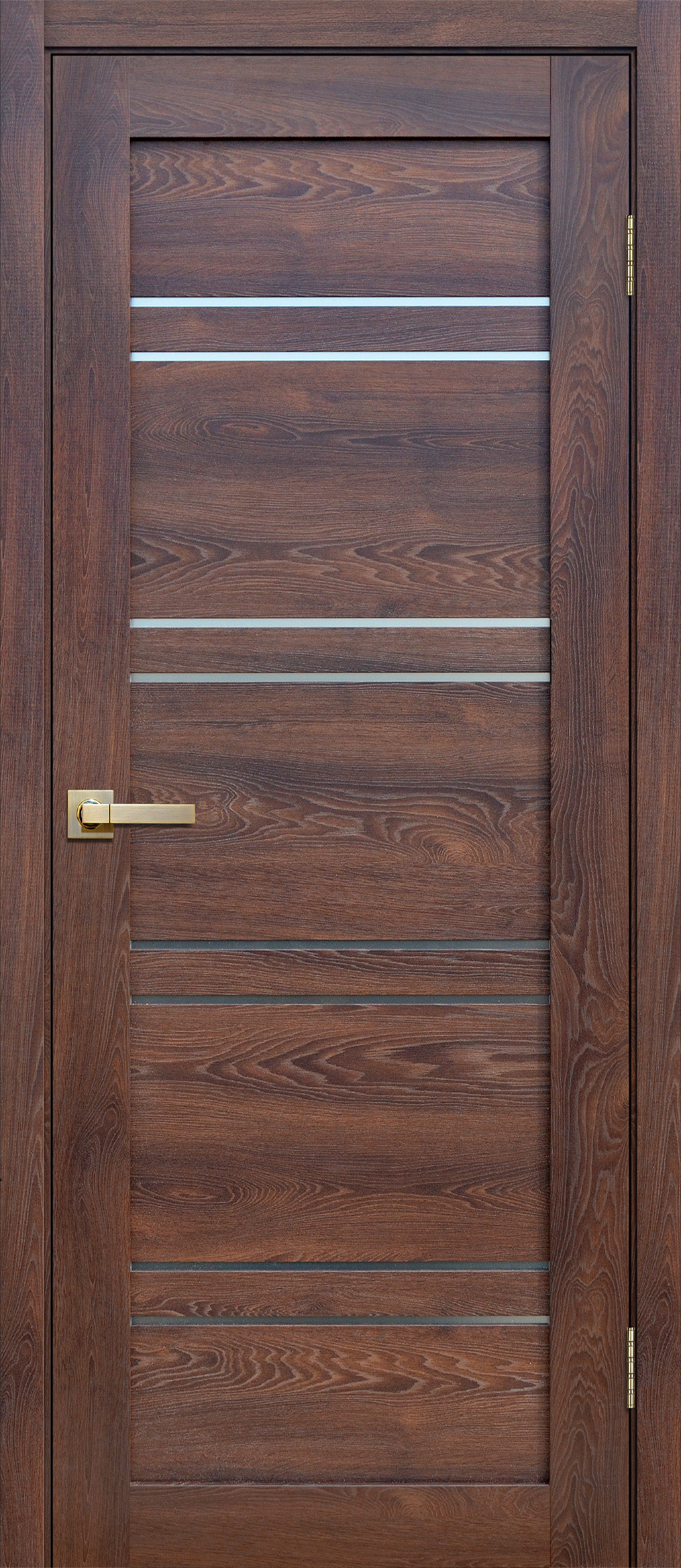 Изображение товара Межкомнатная глухая дверь Лайн1 70x200 см финиш-бумага дуб венге