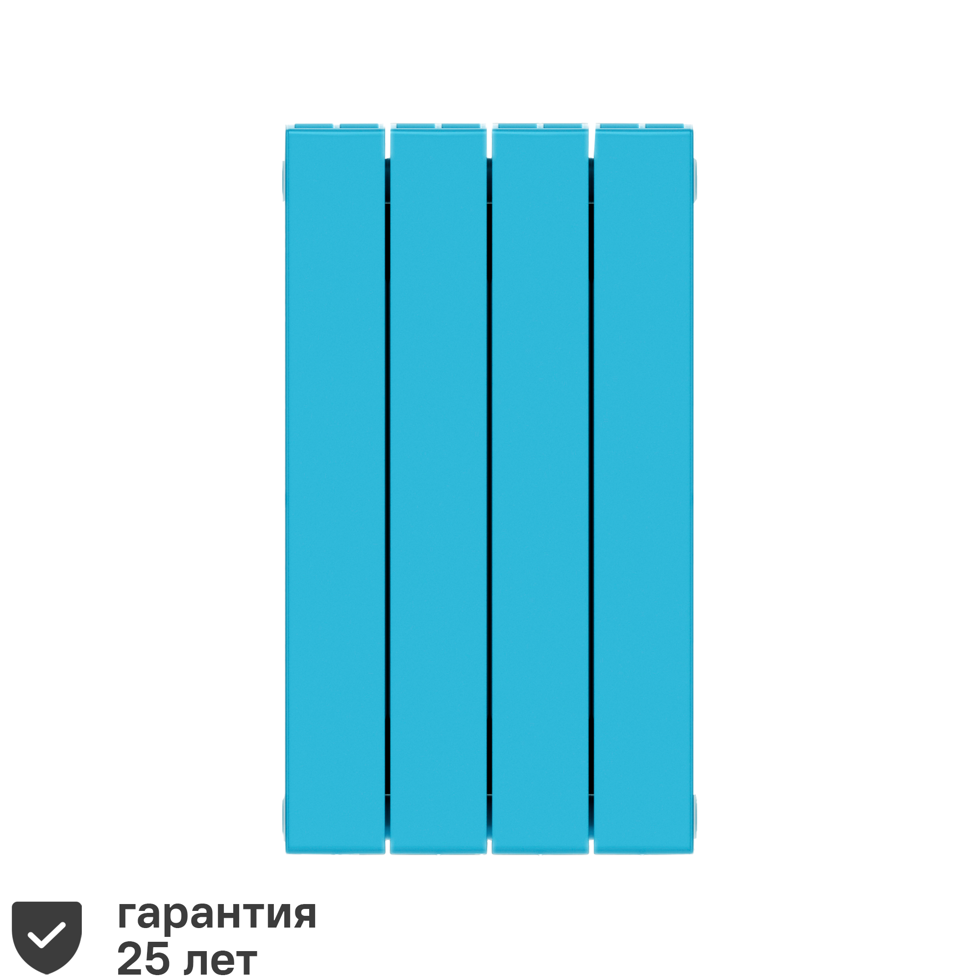 Изображение товара Радиатор секционный Rifar Supremo S50004RAL5024 голубой 4 секции для водяного отопления