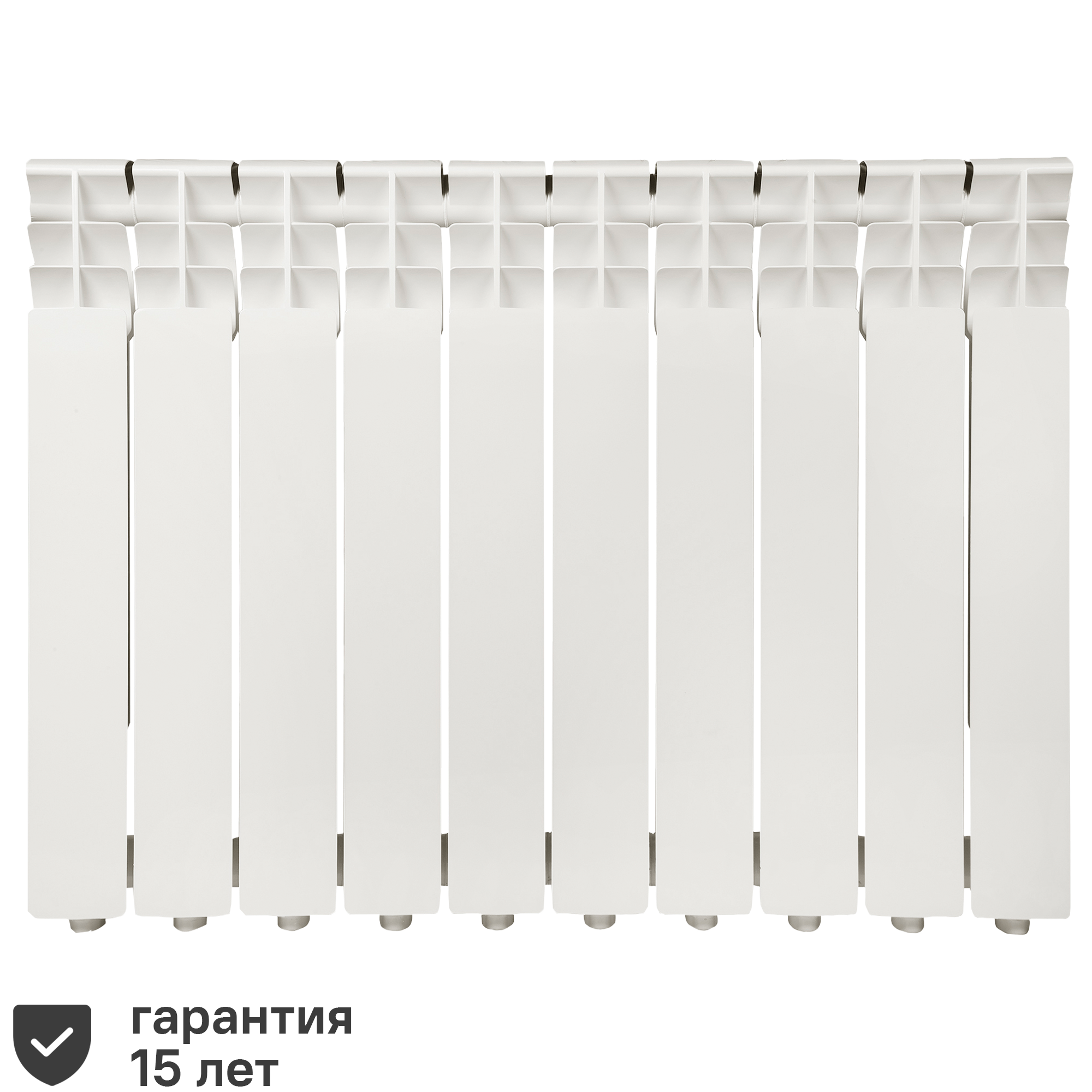 Изображение товара Радиатор Monlan Aluminium 500/80 10 секций белый