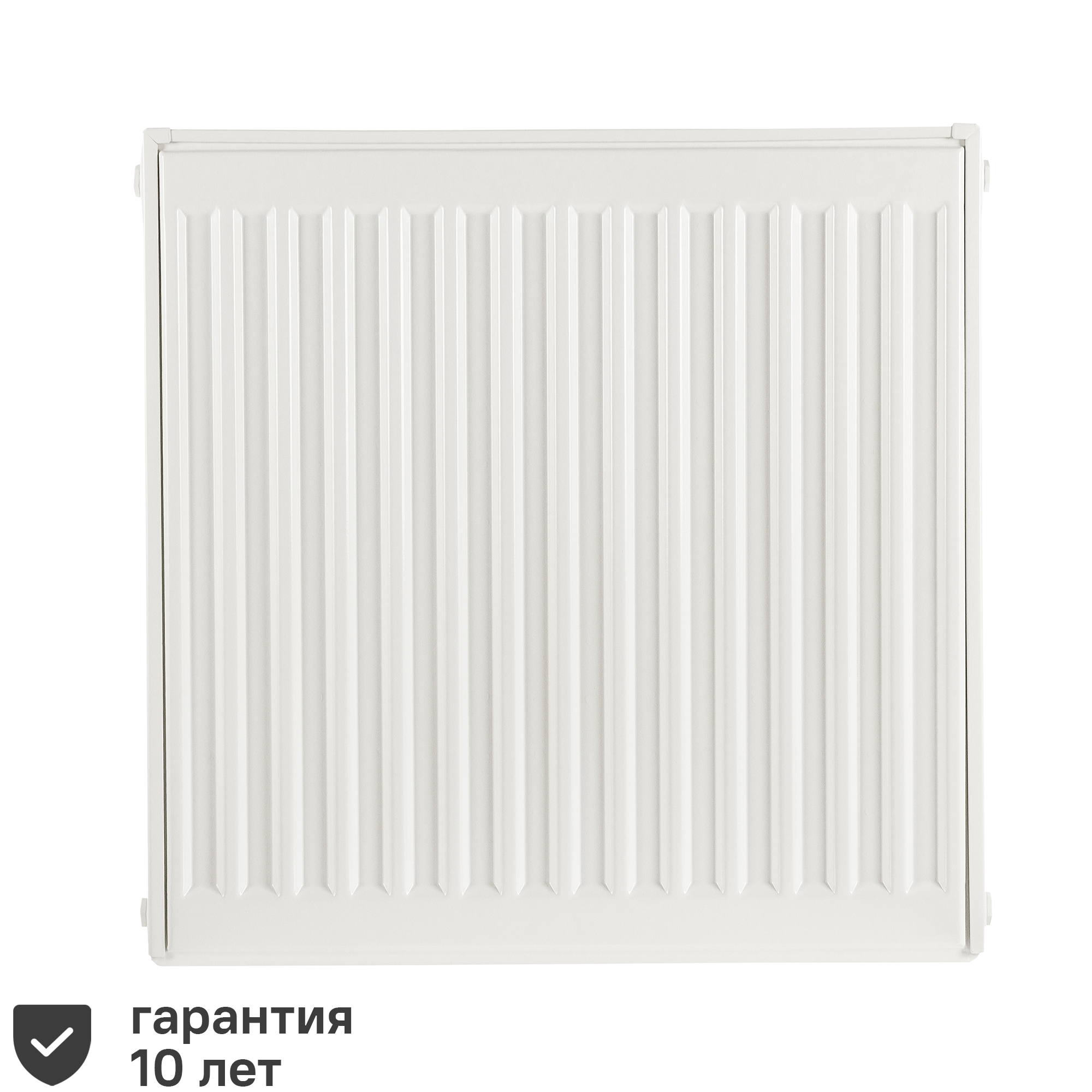 Изображение товара Радиатор Ростерм панельный 22 500х500 мм боковое подключение сталь белый