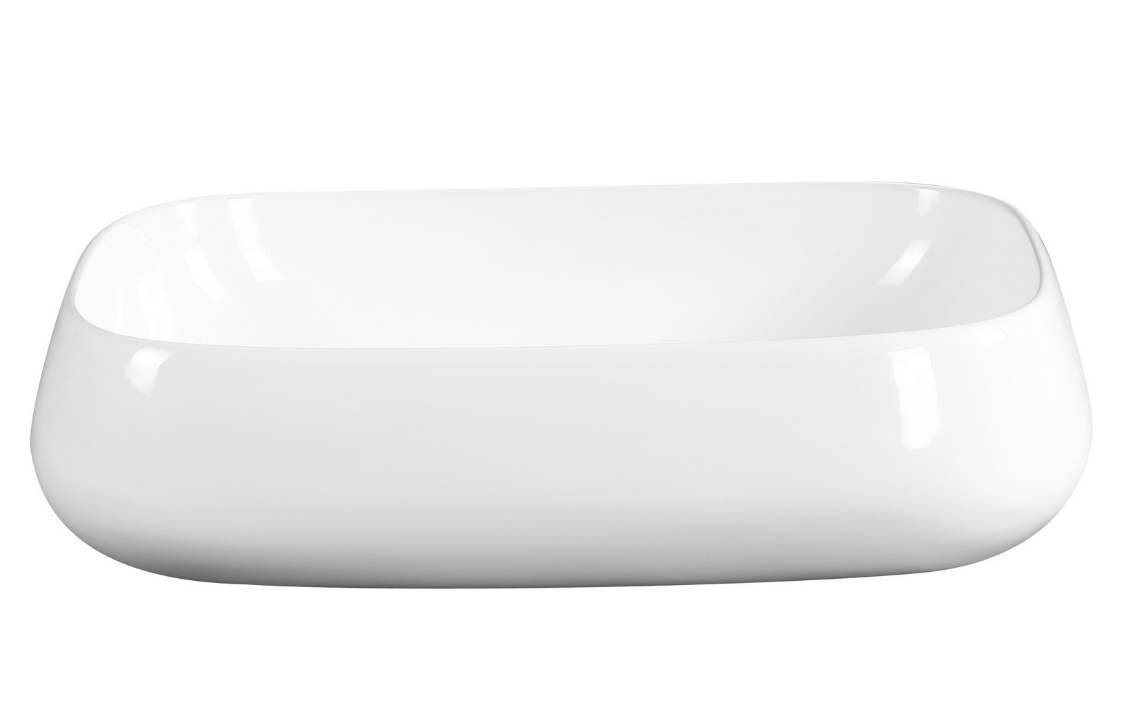 Изображение товара Раковина накладная Carole Zhijie 7819 из керамики белого цвета для ванной